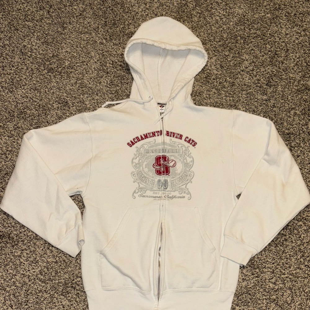 Hoodie Zip Up Sacramento River Cats sweatshirt